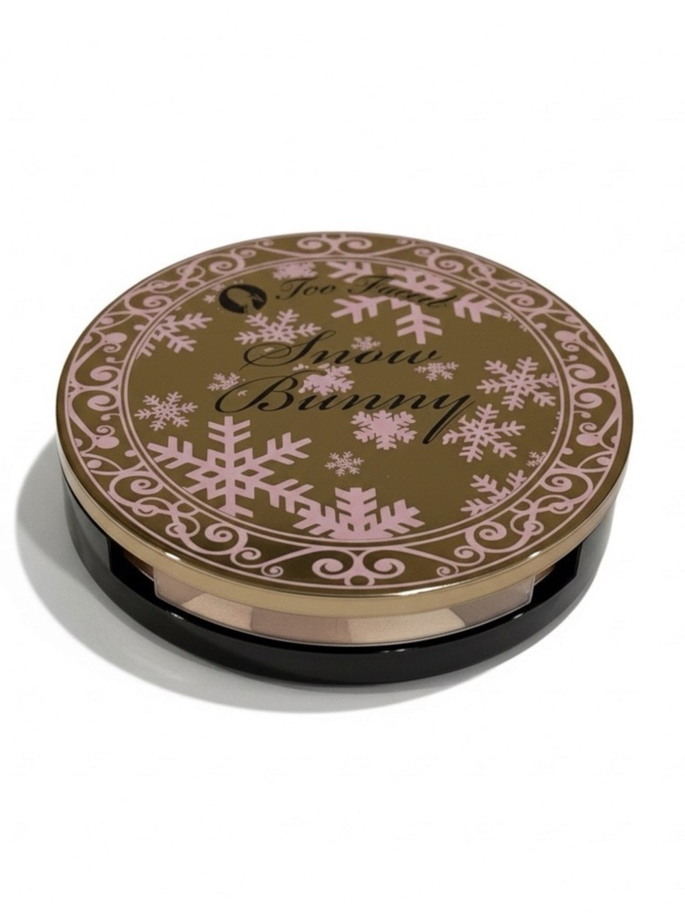 Deadstock: Too Faced 𖠌 Ltd Ed Snow Bunny Bronzer 𖠌 Mirror Finish Compact 𖠌 Full - Picture 4 of 16